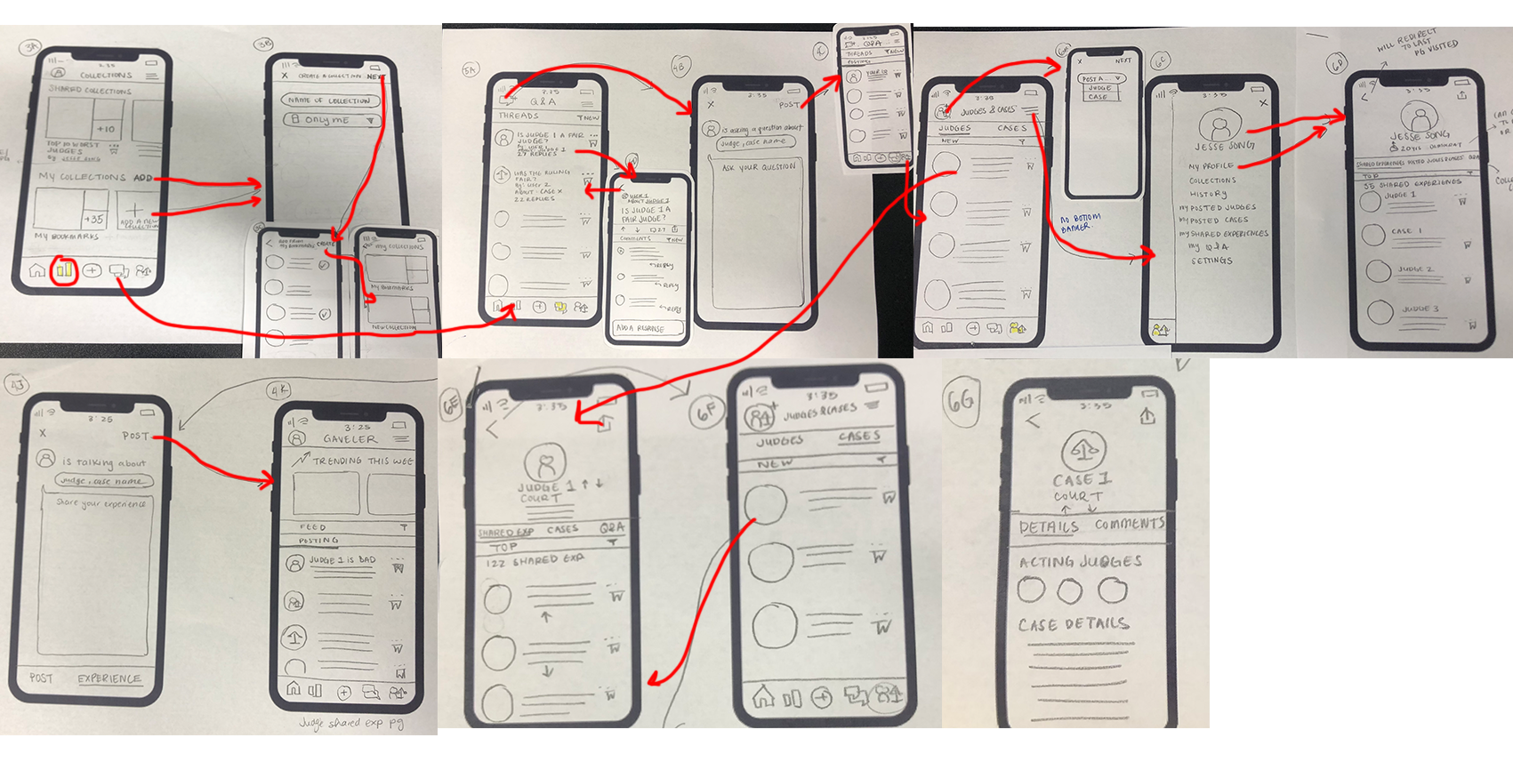 Lofi Wireframes Part 2